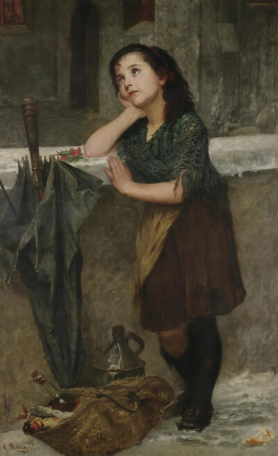 丹麦女画家Catherine Engelhart (Danish, 1845–1926)绘画作品欣赏。