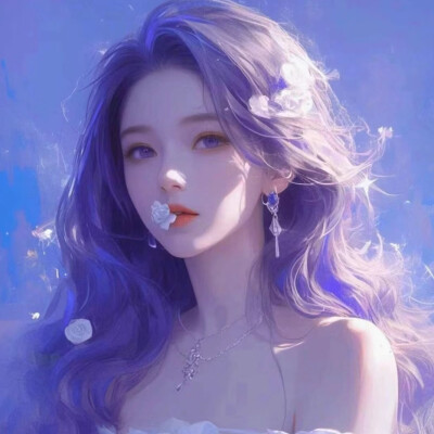 动漫。黑白情侣