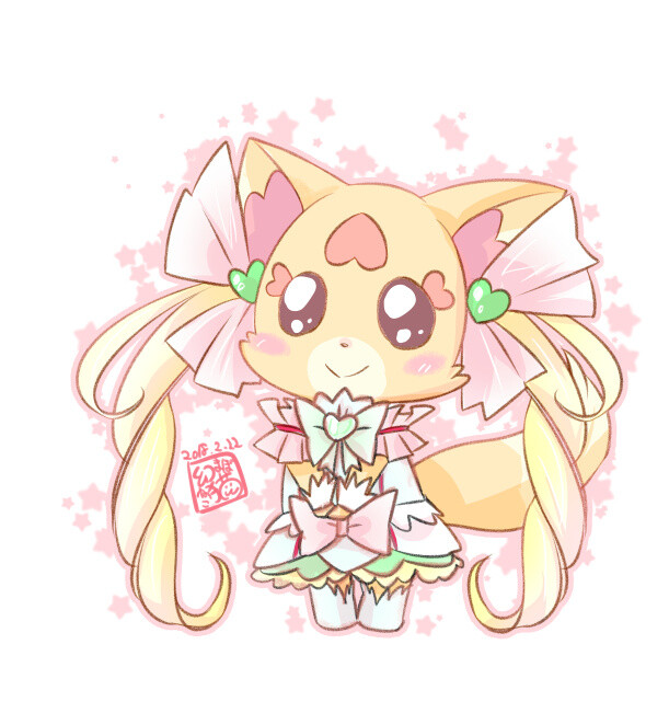 「光之美少女AllStars NewStage：未来的朋友」
坂上步美／Cure Echo（回声天使）