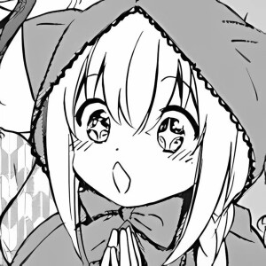 黑白漫画女生头像