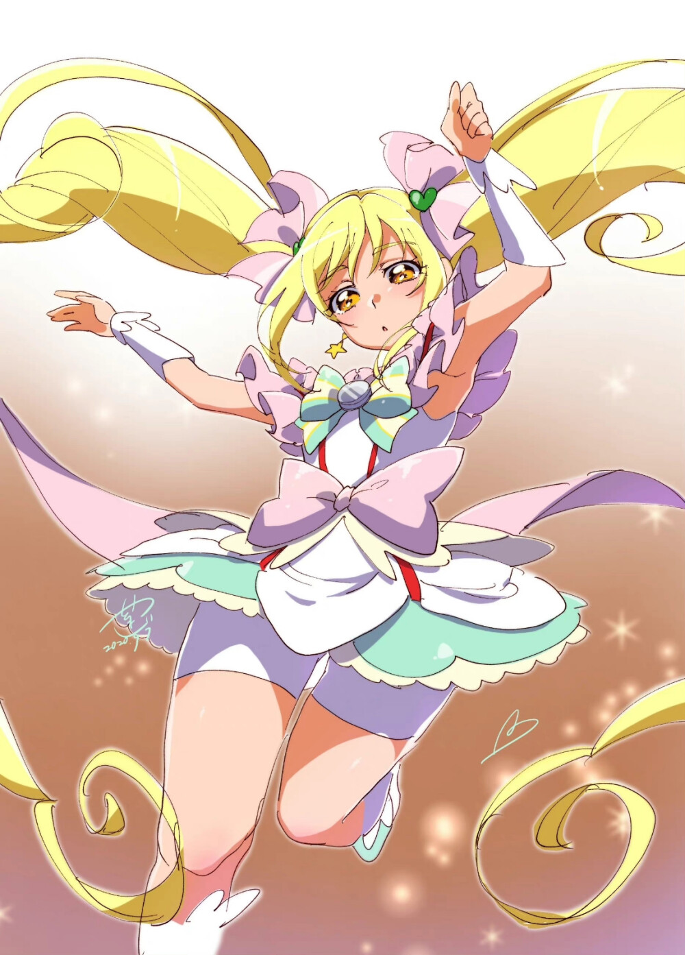 「光之美少女AllStars NewStage：未来的朋友」
坂上步美／Cure Echo（回声天使）