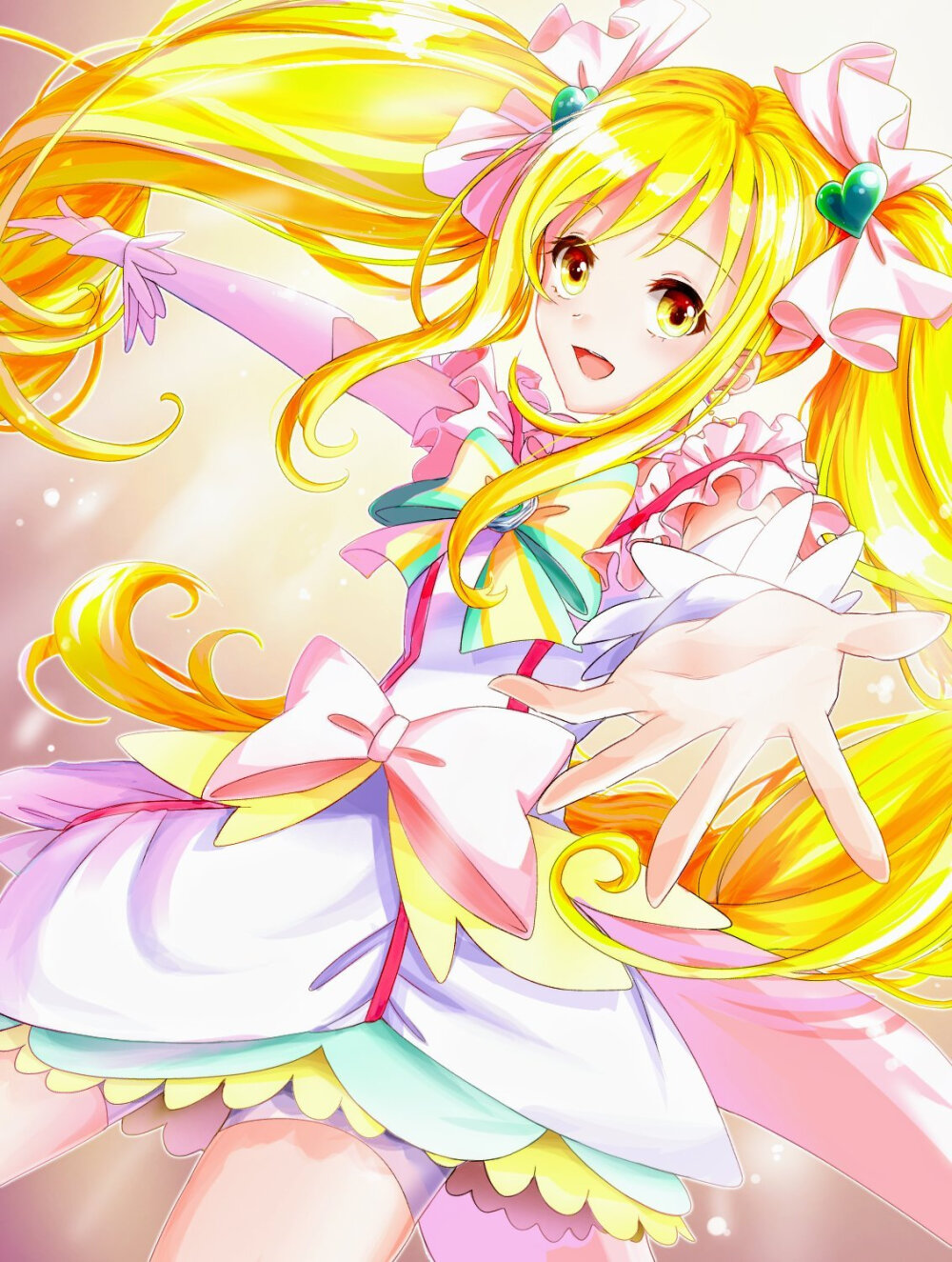 「光之美少女AllStars NewStage：未来的朋友」
坂上步美／Cure Echo（回声天使）