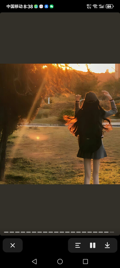 你们喜欢的夕阳女孩背影头像来咯