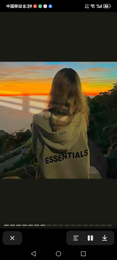 你们喜欢的夕阳女孩背影头像来咯