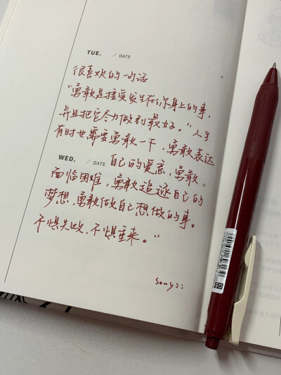 文字/句子
cr.