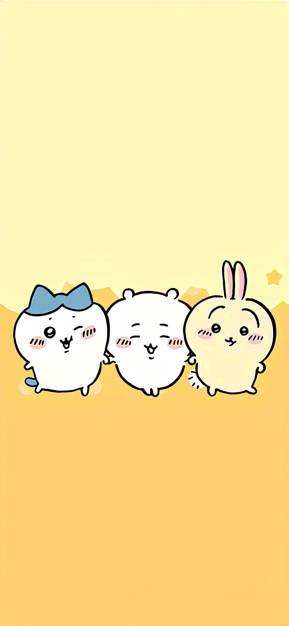 吉伊 哈奇 乌萨奇黄色可爱壁纸