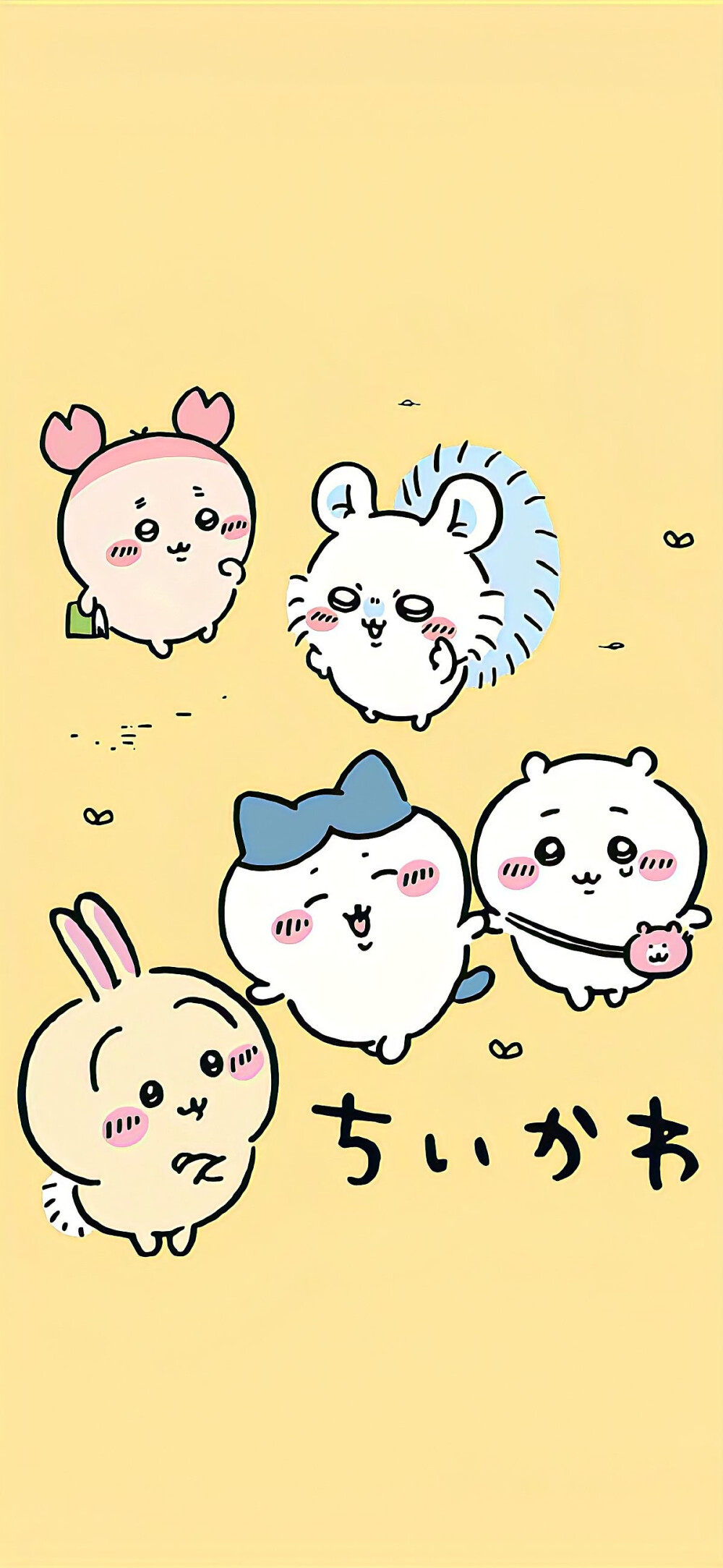 吉伊 哈奇 乌萨奇黄色可爱壁纸