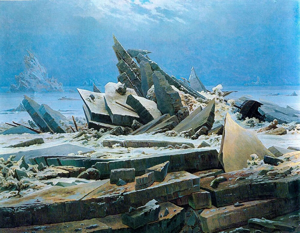 theseaofice卡斯帕大卫弗里德里希18231824