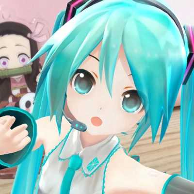 初音3D头像