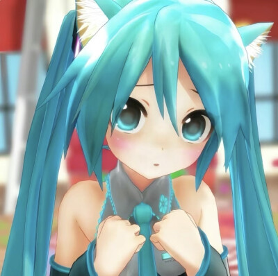 初音3D头像