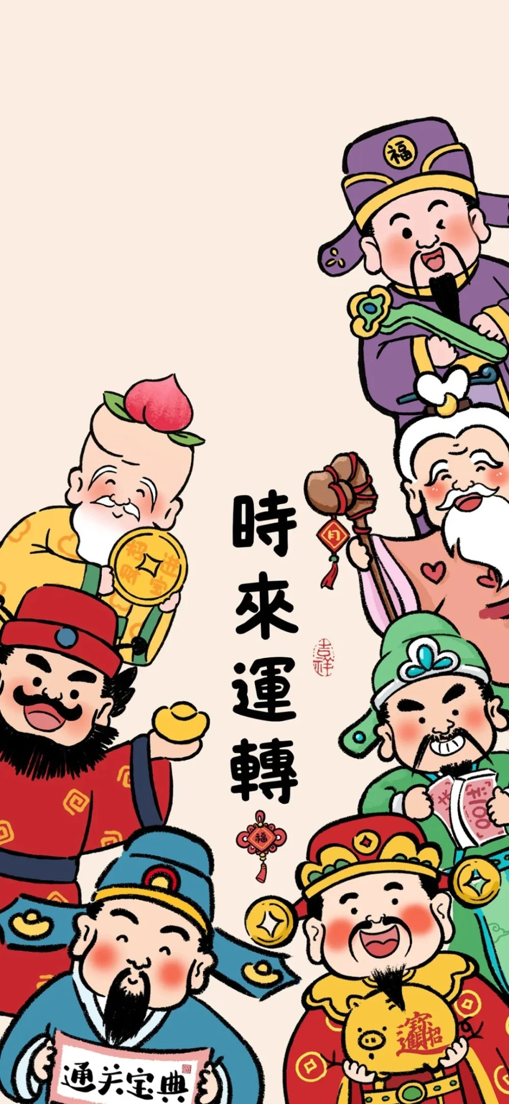 Реплики сумок известных брендов-韓國福神跟日本福神