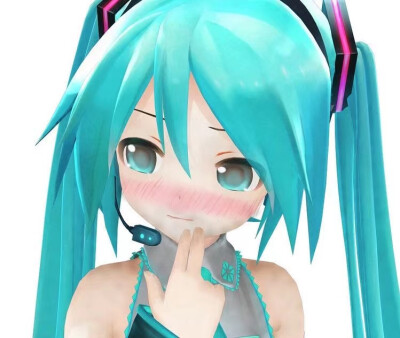 初音3D头像