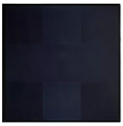 阿德·莱因哈特作品《抽象画》
1960 - 1966 年，布面油画
1.52 x 1.52 m
