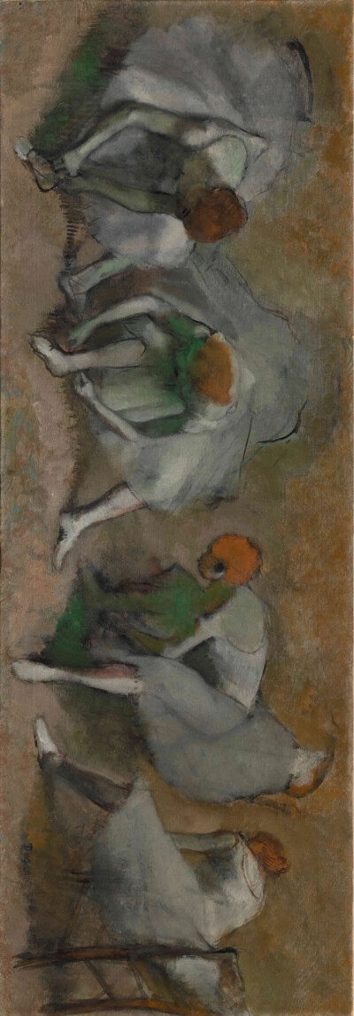 Frieze of Dancers,1895,Oil on fabric,103x233.5x7cm