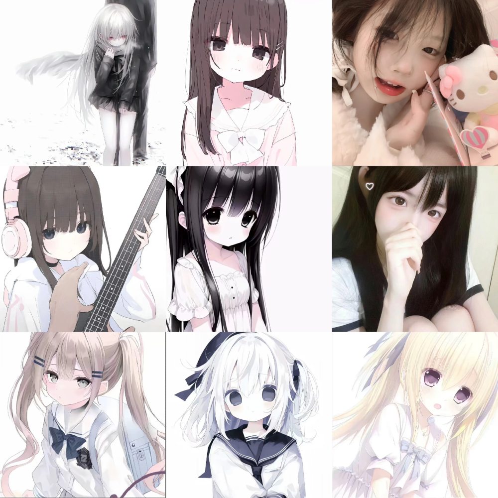 动漫真人头像aaa