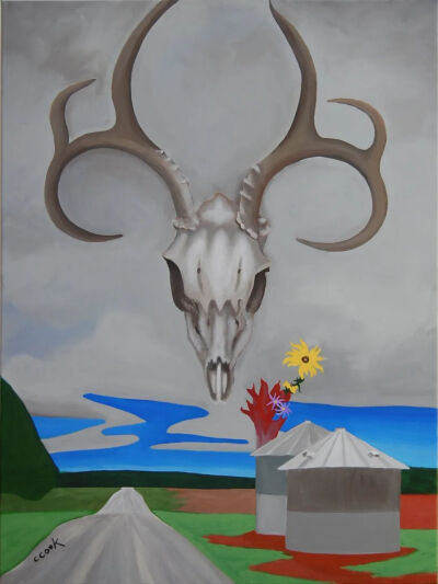 Georgia O'Keeffe,Dream.