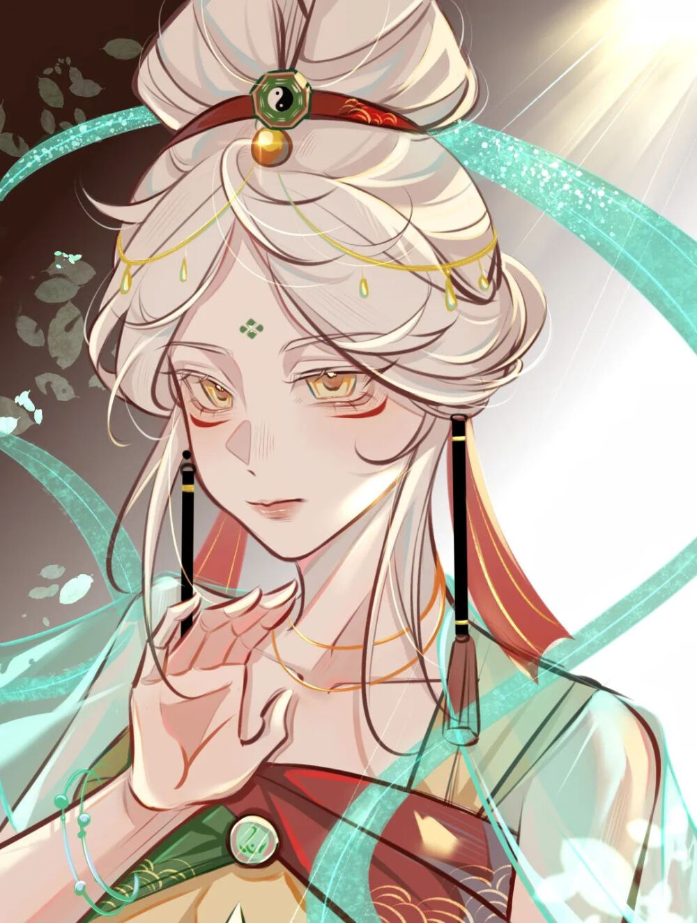 听说见过九色鹿的光崽们都会很幸运哦