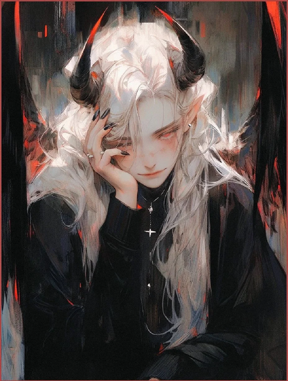 暗黑系男生头像照壁纸 侵权删!侵权删!侵权删!