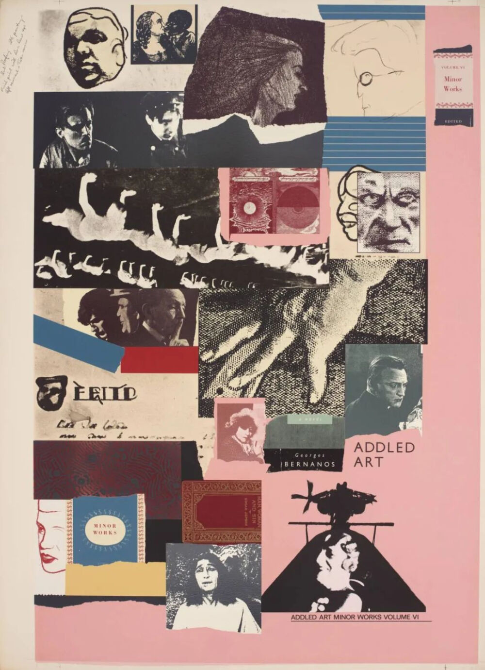 Addled Art Minor Works Volume VI [state 2],1975,Screenprint on paper.