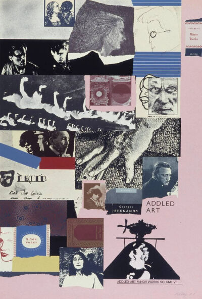 Addled Art Minor Works Volume VI,1975,Screenprint on paper,104.8×71.1cm