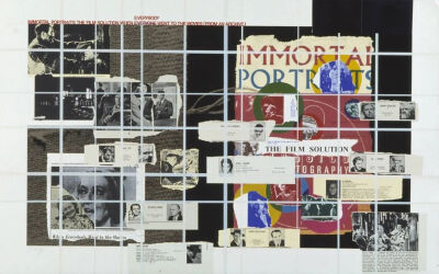 Immortal Portraits,1972,Screenprint on paper,72.1×114.3cm.