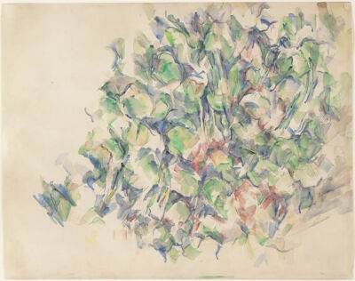 Foliage,1895,
Watercolor and pencil on paper,44.8x56.8cm
