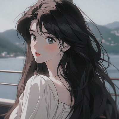 漫画头像女生长发- 高清图片，堆糖，美图壁纸兴趣社区