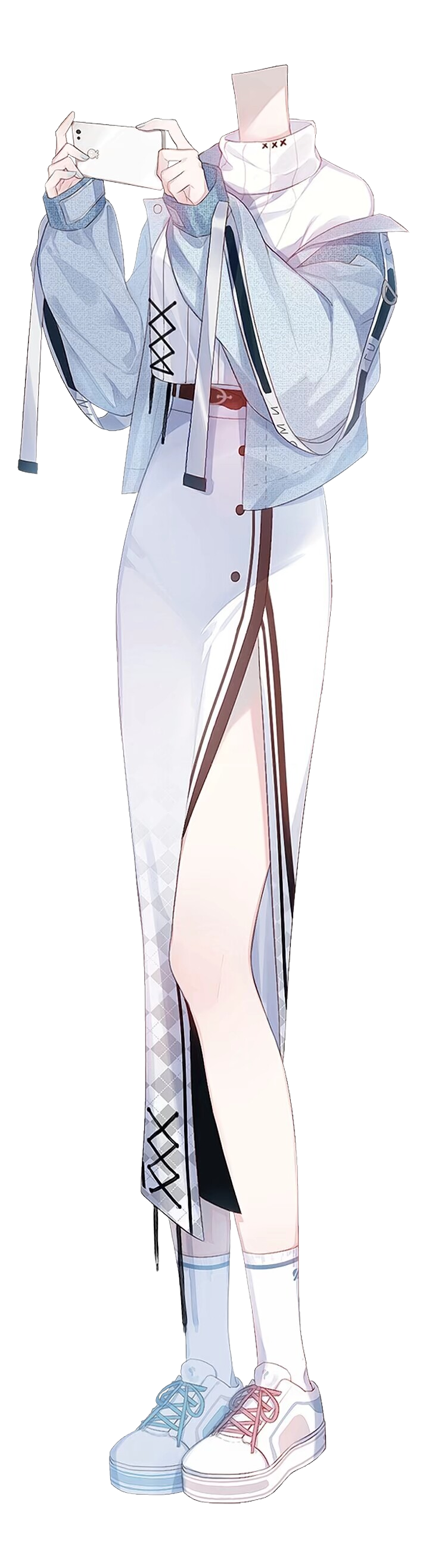 触漫衣服女免抠╮▽╭