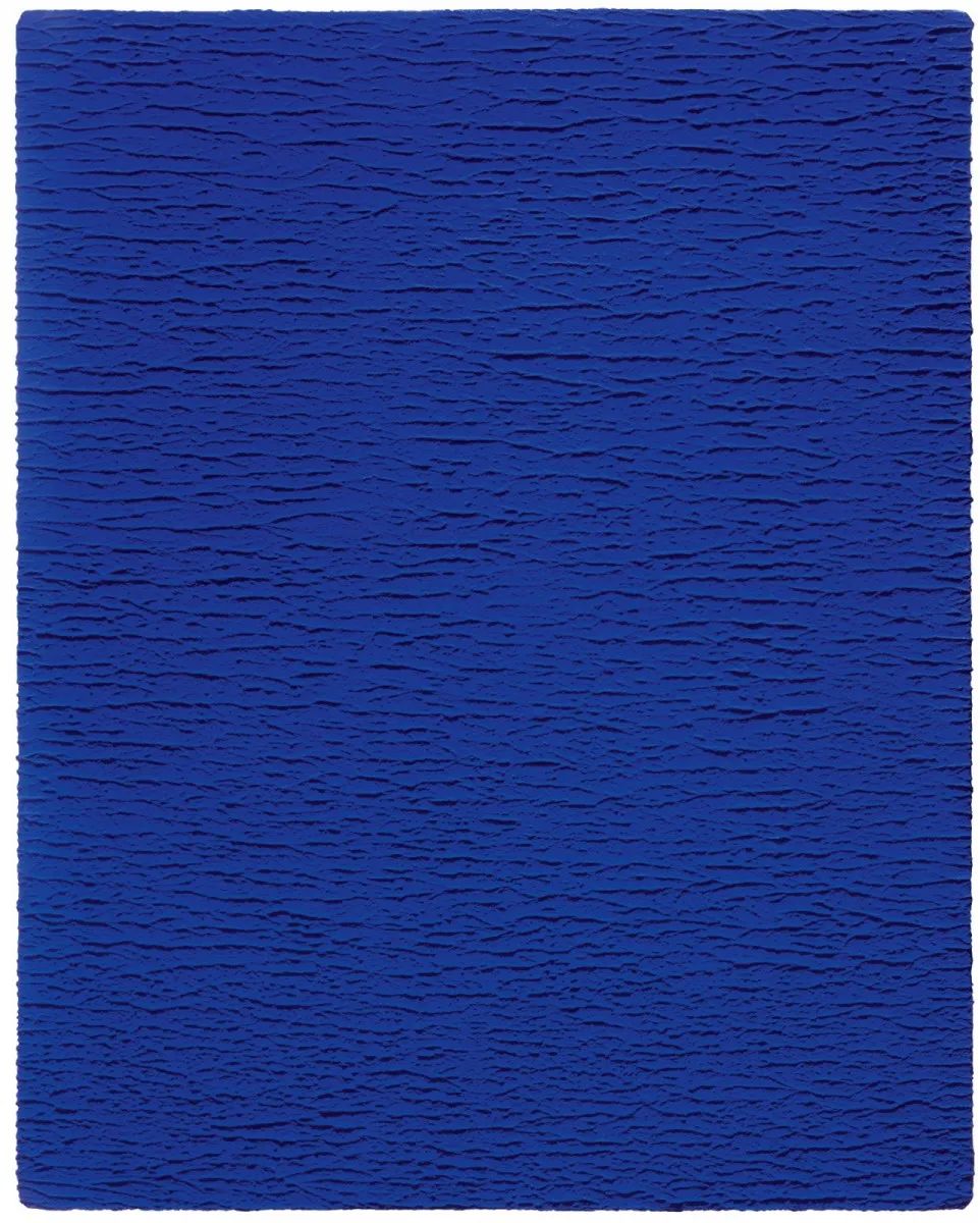 无题蓝色单色画ikb67伊夫克莱因1959年