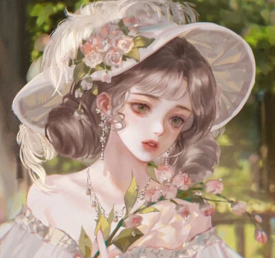 动漫女头，喜欢这种精致的头像