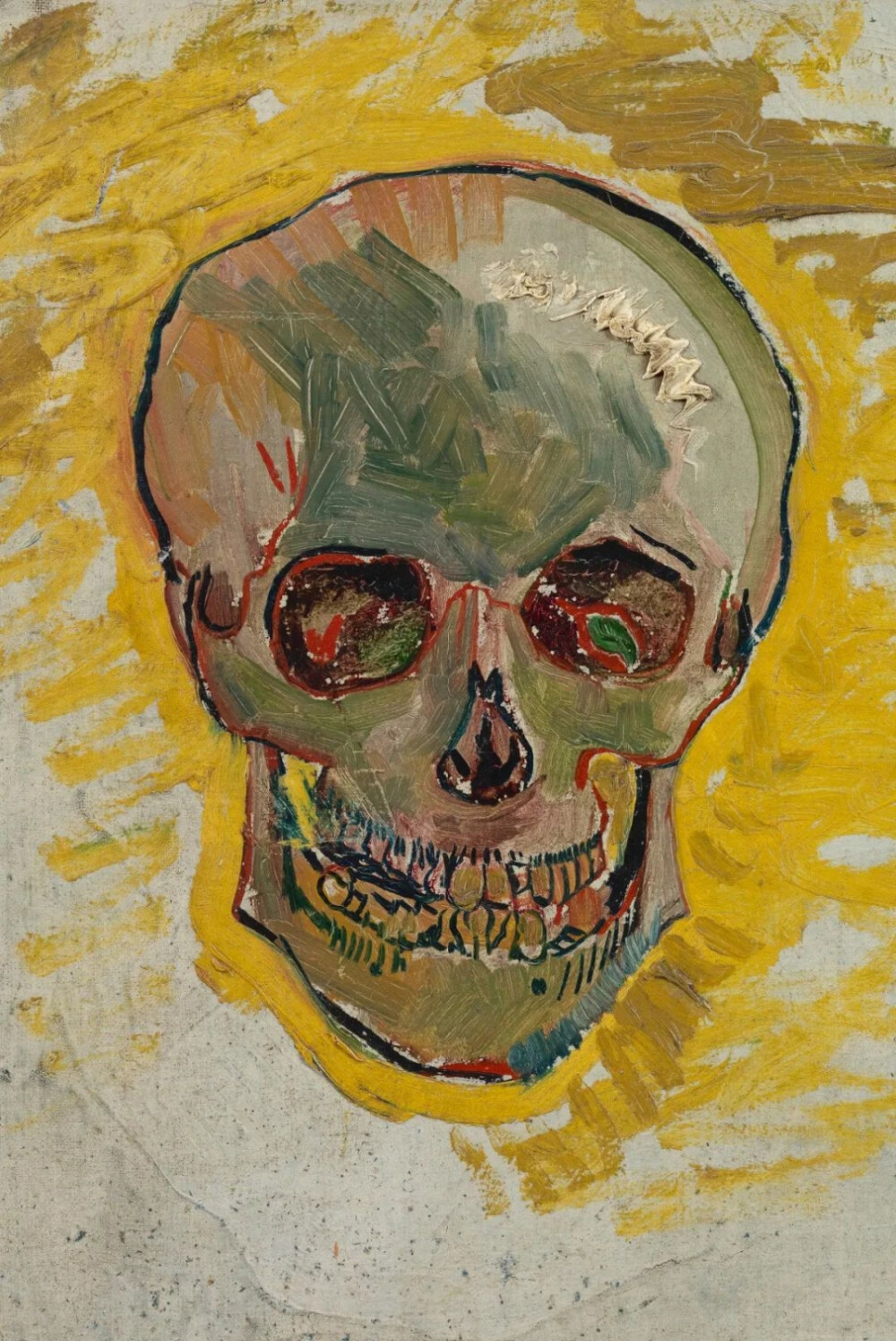 梵·高(Vincent Willem van Gogh)的骷髅