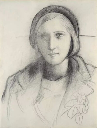 Marie-Thérèse coffee d'un beret1927
