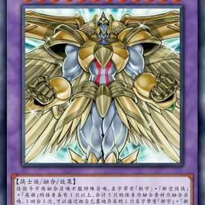 融合召唤元素英雄神新宇侠