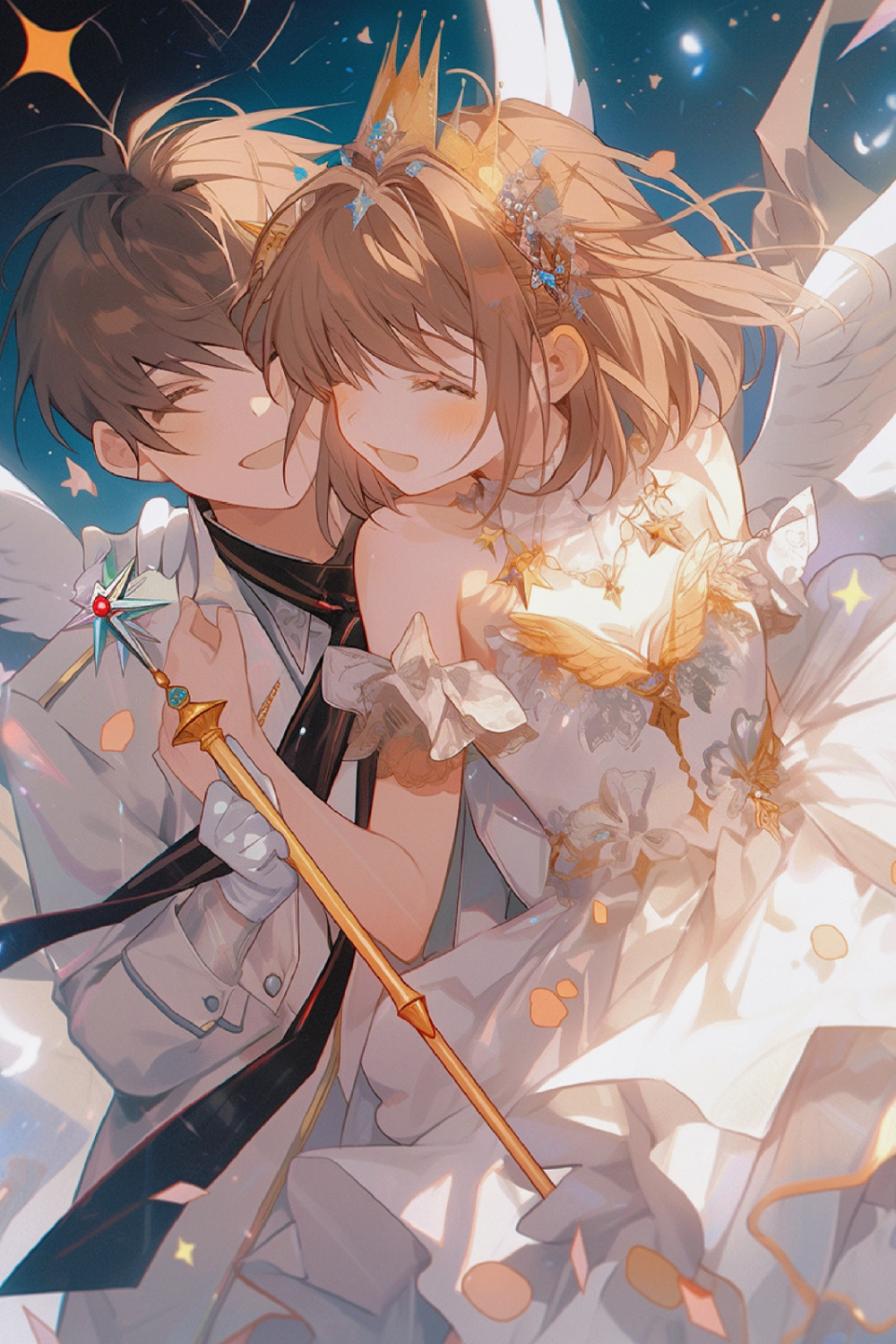 小樱♡小狼情侣高清壁纸