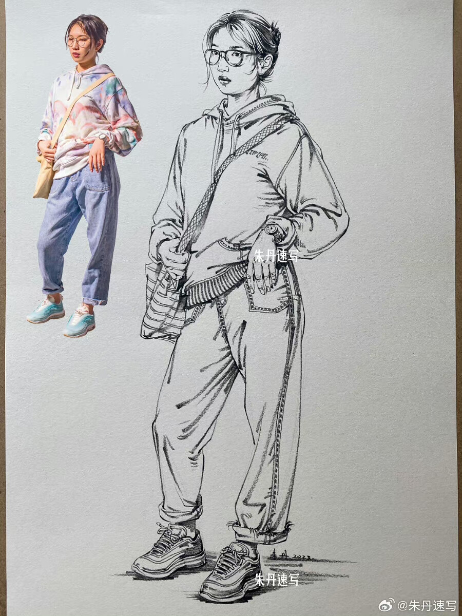 人物速写 - 高清图片，堆糖，美图壁纸兴趣社区