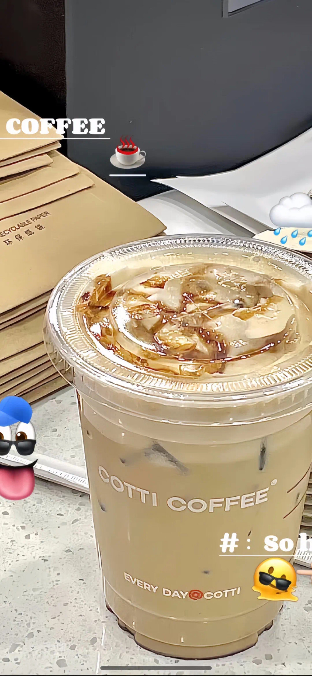 美食，橘系壁纸