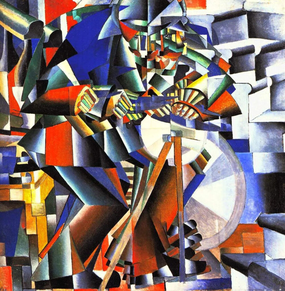 马列维奇作品研磨机19121913