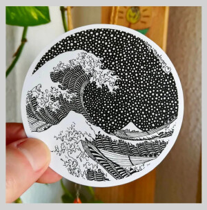 来源：艺术视野｜她把世界名画爆改成黑白装饰画，竟然这么好看！原创 芒果老师 创意少儿美术馆 2024-03-14 12:00 湖南