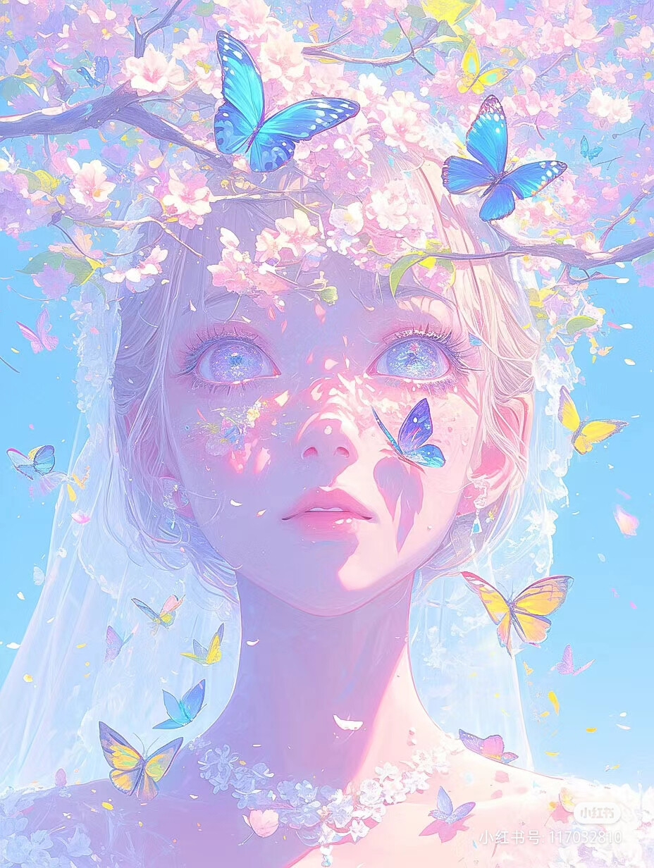 花的祈祷。