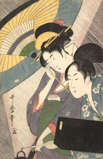 喜多川歌麿 浮世绘美人画
