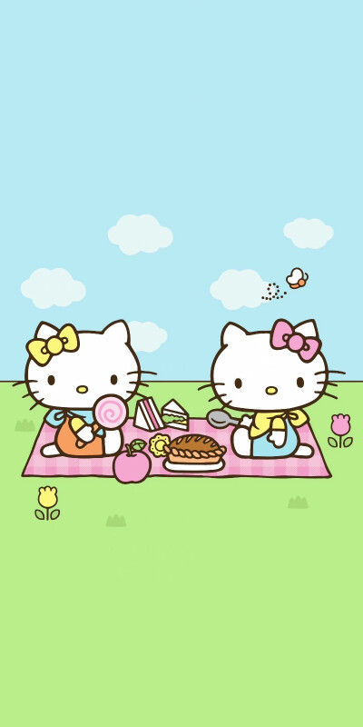 HelloKitty&Mimmy治愈系日常壁纸​​​