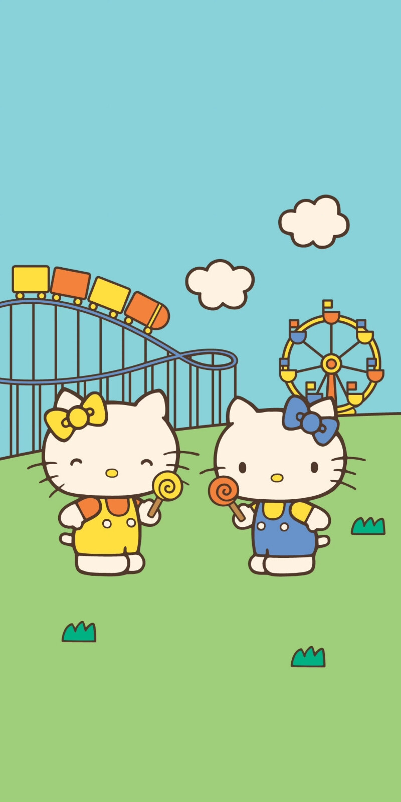 HelloKitty&Mimmy治愈系日常壁纸​​​