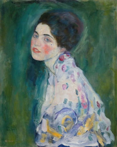女子肖像
古斯塔夫·克里姆特
1916 - 1917
