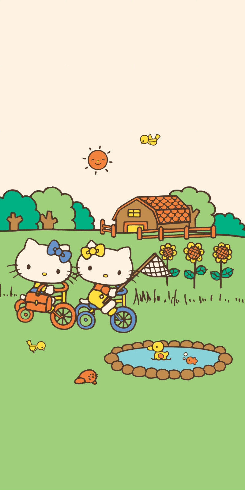 HelloKitty&Mimmy治愈系日常壁纸​​​