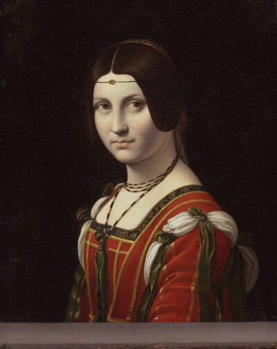美丽的费隆妮叶夫人，列奥纳多·达·芬奇，约1490-1496