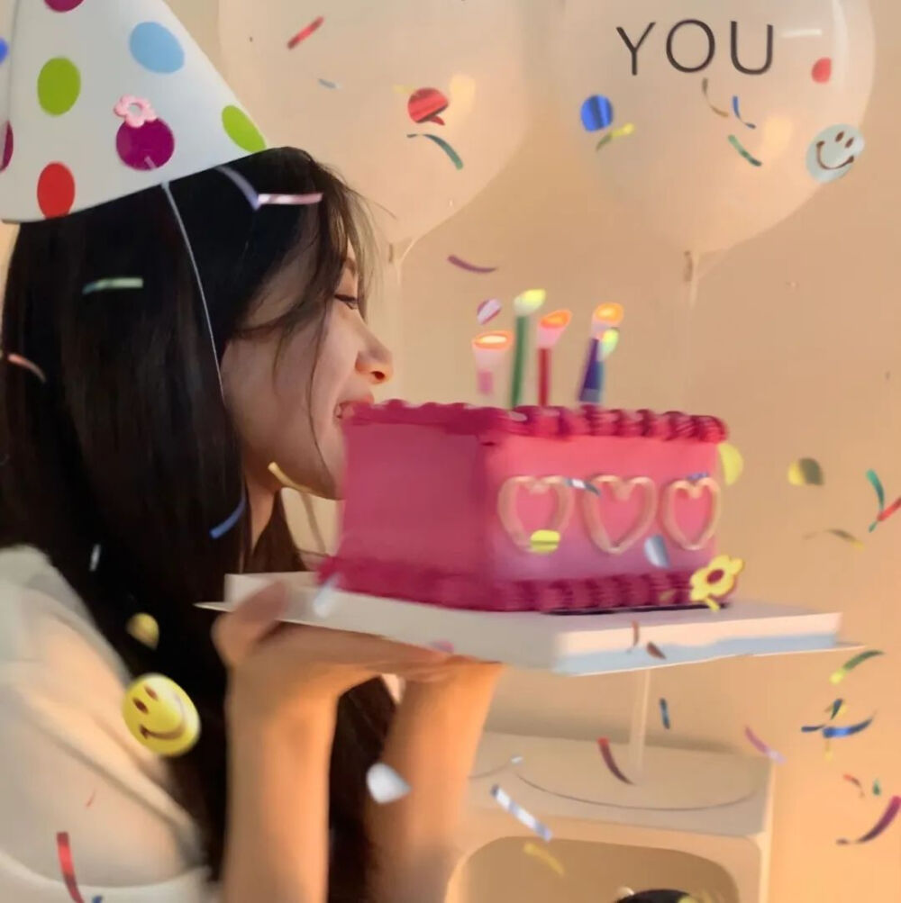 过生日头像女生