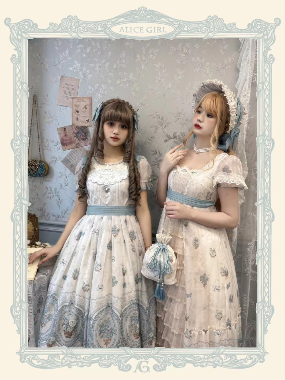 帝政款和op二选一啦老婆们，大家上新打算冲哪个颜色啊
#Lolita #lolita原创设计 #吃我一波lolita安利 