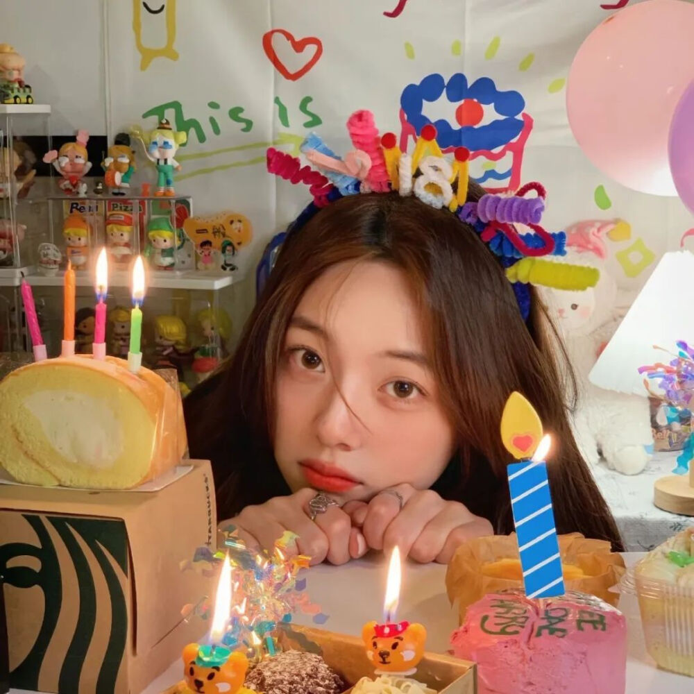 过生日头像女生