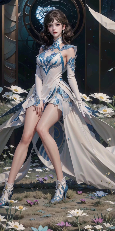 王者壁纸丨露娜·瓷语鉴心
