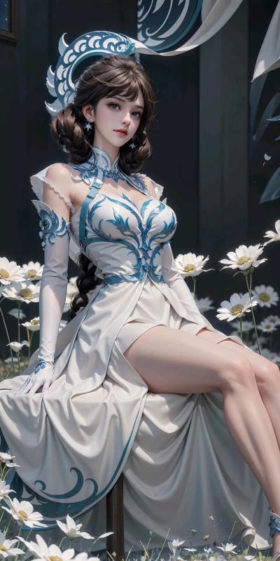 王者壁纸丨露娜·瓷语鉴心
